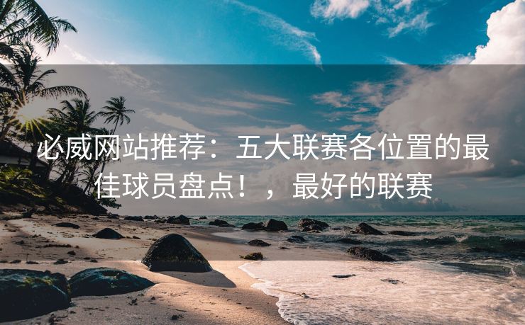 必威网站推荐：五大联赛各位置的最佳球员盘点！，最好的联赛  第2张